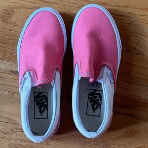 Vans Slip Ons - Never worn! - Girls Sz 3/Womens 5